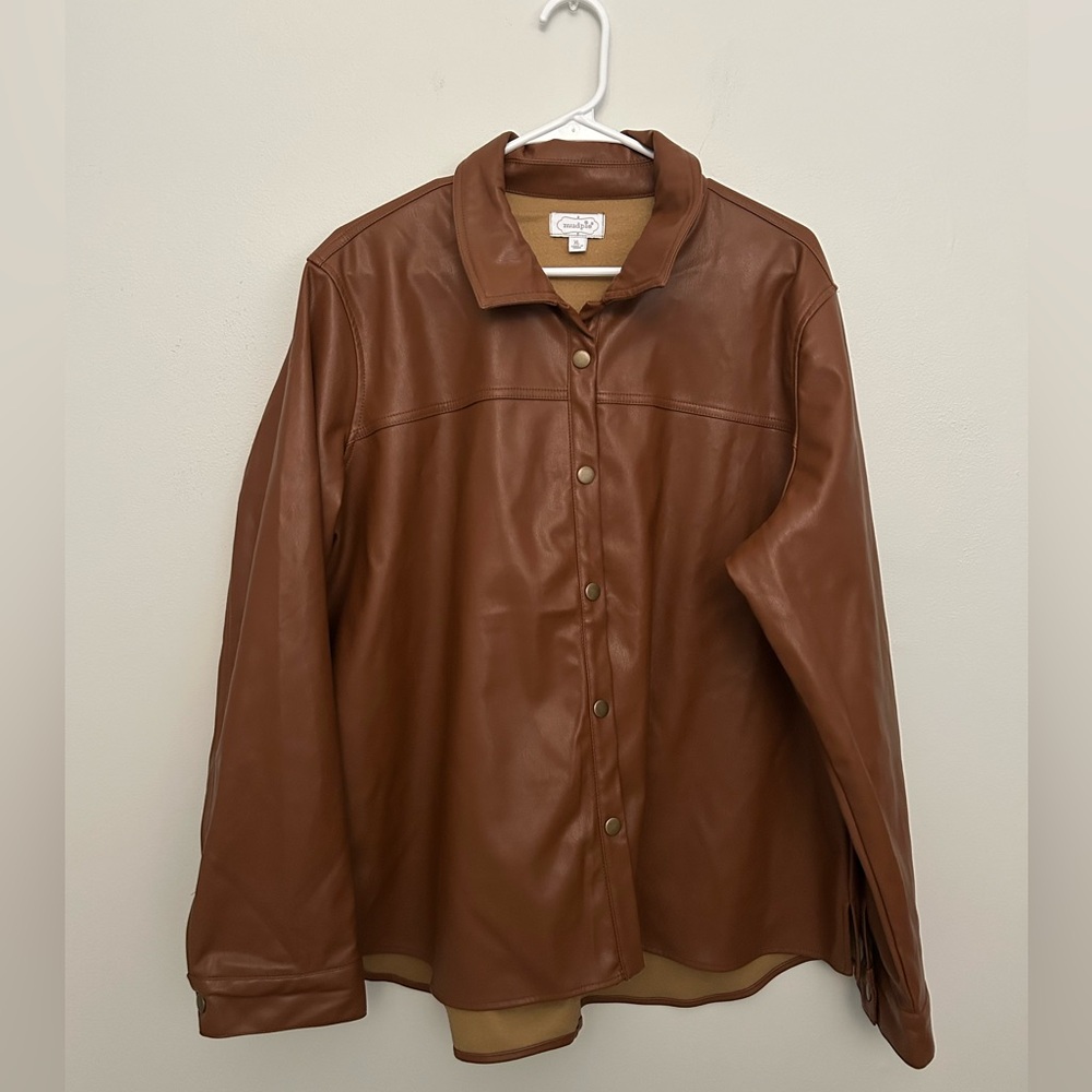 MUD PIE BROWN SALEM JACKET